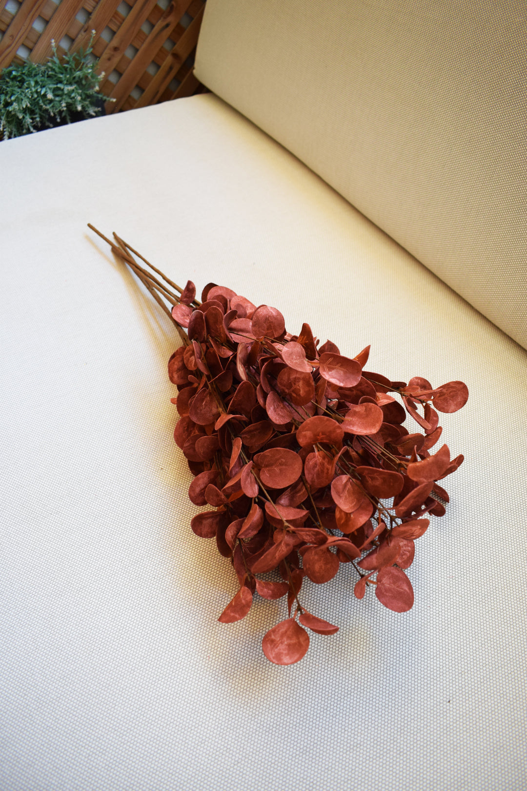 KOART|Eucalyptus Κόκκινο Τεχνητά Λουλούδια 5τμχ.