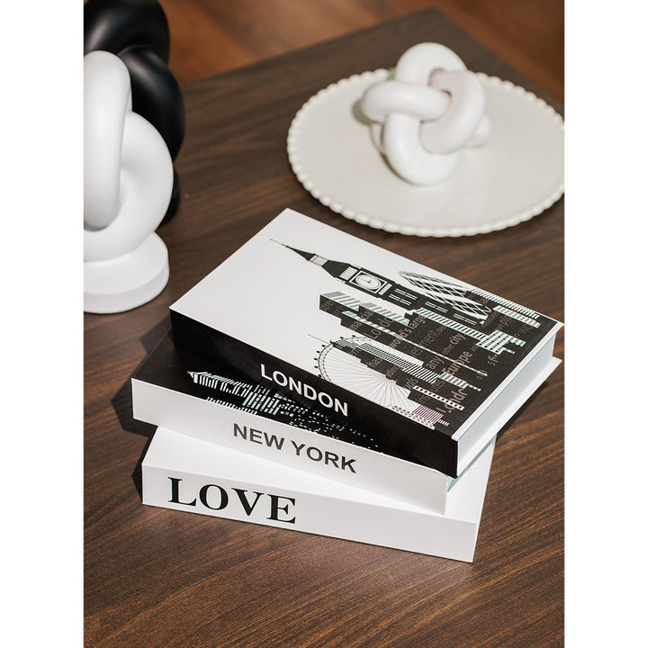 KOART| London Διακοσμητικό Βιβλίο/Κουτί με χώρο αποθήκευσης