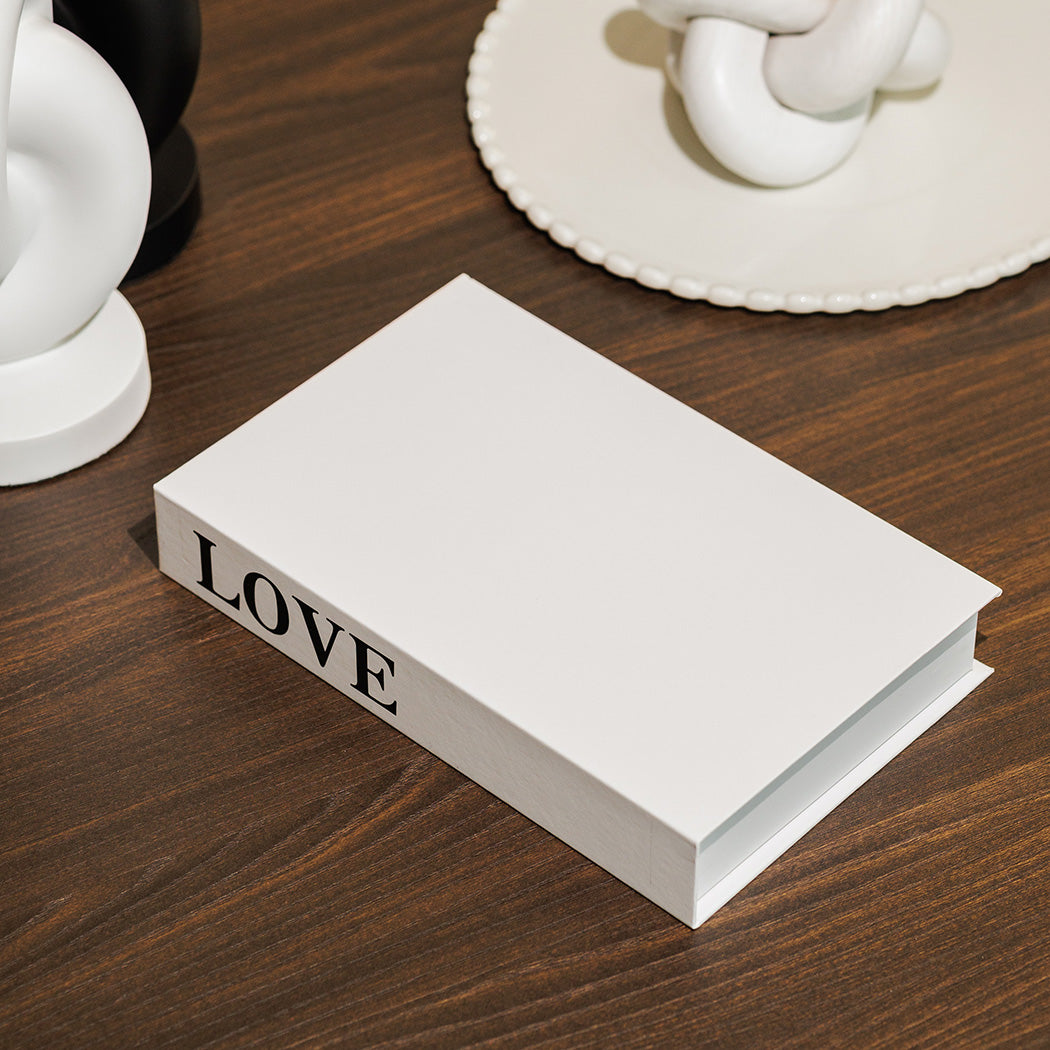 KOART| Love Διακοσμητικό Βιβλίο/Κουτί με χώρο αποθήκευσης