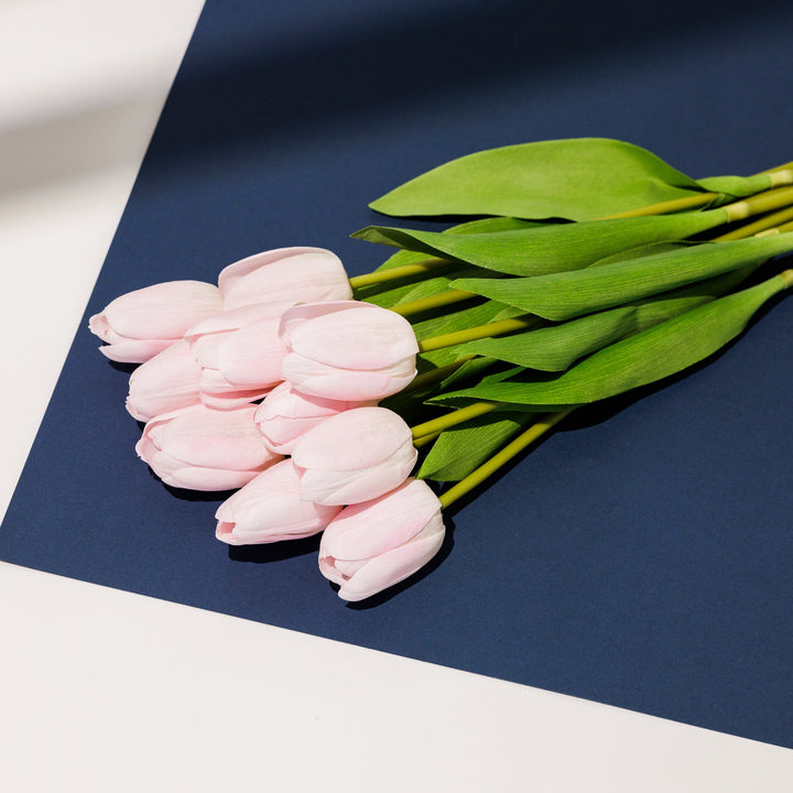 KOART| TULIPA1 Pink Artificial Tulip Real Touch 47.5 cm. 1pc.