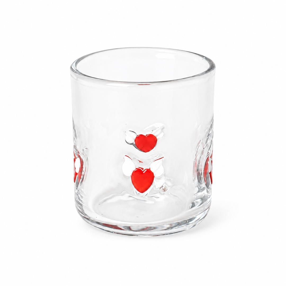 KOART| Pre-order HEART Γυάλινο Ποτήρι 420ml
