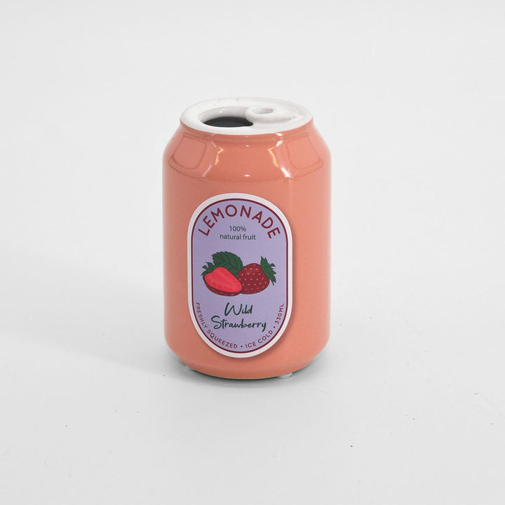 KOART| 1.KAL-4132 Κεραμικό Διακοσμητικό Βάζο Κουτάκι Lemonade 7X7X11 cm