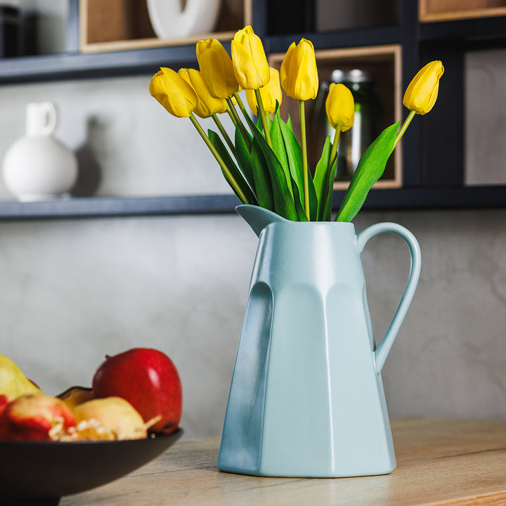 KOART| TULIPA1 Κίτρινη Τεχνητή Τουλίπα Real Touch 47.5 εκ. 1τμχ.