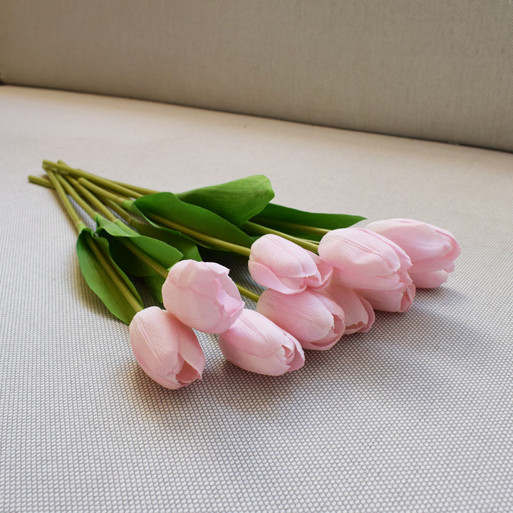 KOART| TULIPA1 Pink Artificial Tulip Real Touch 47.5 cm. 1pc.