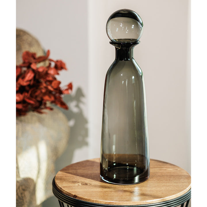 KOART| Kari Γκρι Γυάλινο Διακοσμητικό  42 c/m