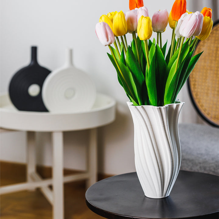 KOART| TULIPA1 Κίτρινη Τεχνητή Τουλίπα Real Touch 47.5 εκ. 1τμχ.