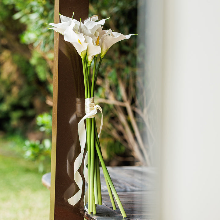 KOART| Krinos Λευκό Τεχνητό Λουλούδι  Real Touch  64.5 cm 1τμχ.