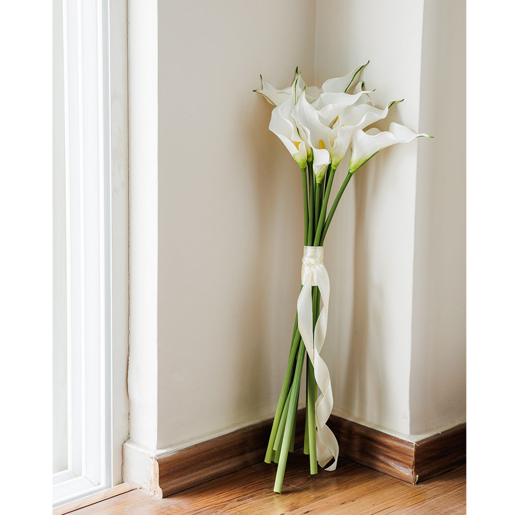 KOART| Krinos Λευκό Τεχνητό Λουλούδι  Real Touch  64.5 cm 1τμχ.