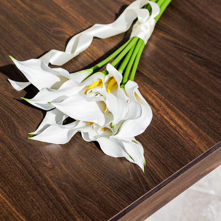 KOART| Krinos Λευκό Τεχνητό Λουλούδι  Real Touch  64.5 cm 1τμχ.