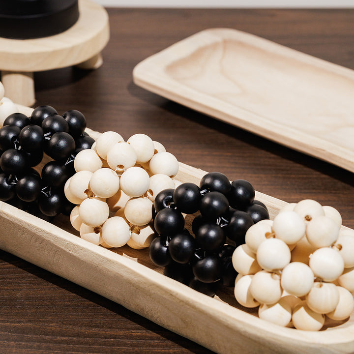 KOART| Moka Ξύλινη Διακοσμητική Μπάλα Μπεζ Χρώμα  εκ.