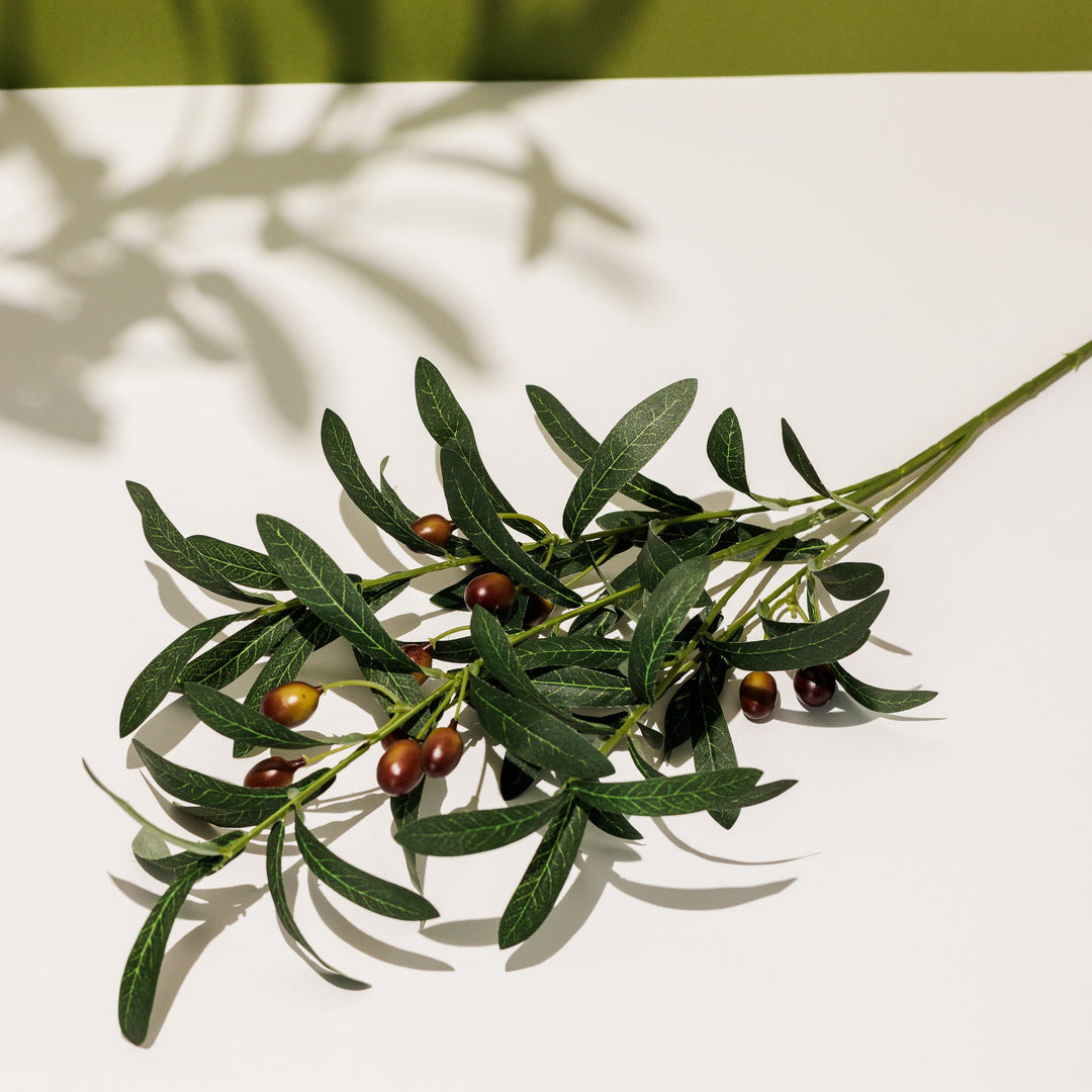 KOART| OLIVE-3000 κλαδί ελιάς τεχνητό λουλούδι 1τμχ.