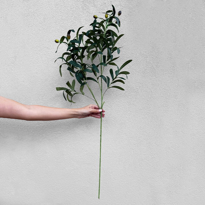 KOART| OLIVE κλαδί ελιάς τεχνητό λουλούδι 1τμχ.