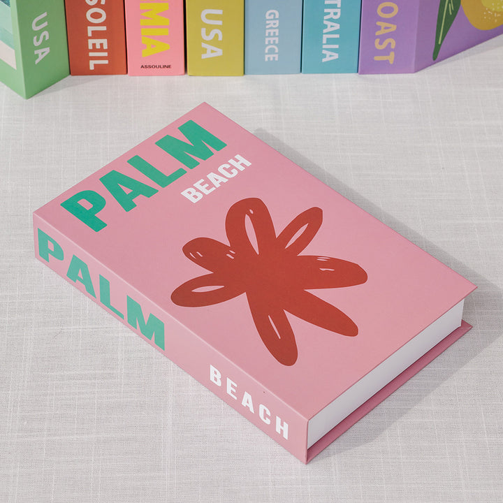 KOART| Palm Διακοσμητικό Βιβλίο/Κουτί με χώρο αποθήκευσης