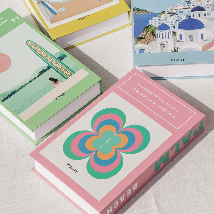 KOART| Palm Διακοσμητικό Βιβλίο/Κουτί με χώρο αποθήκευσης