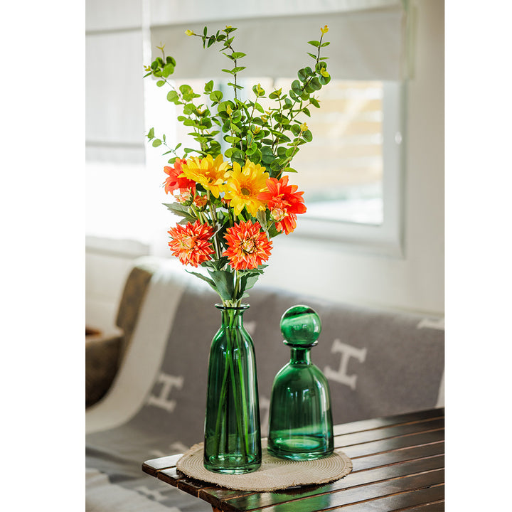 KOART| Rina Πράσινο Γυάλινο Διακοσμητικό  32 cm