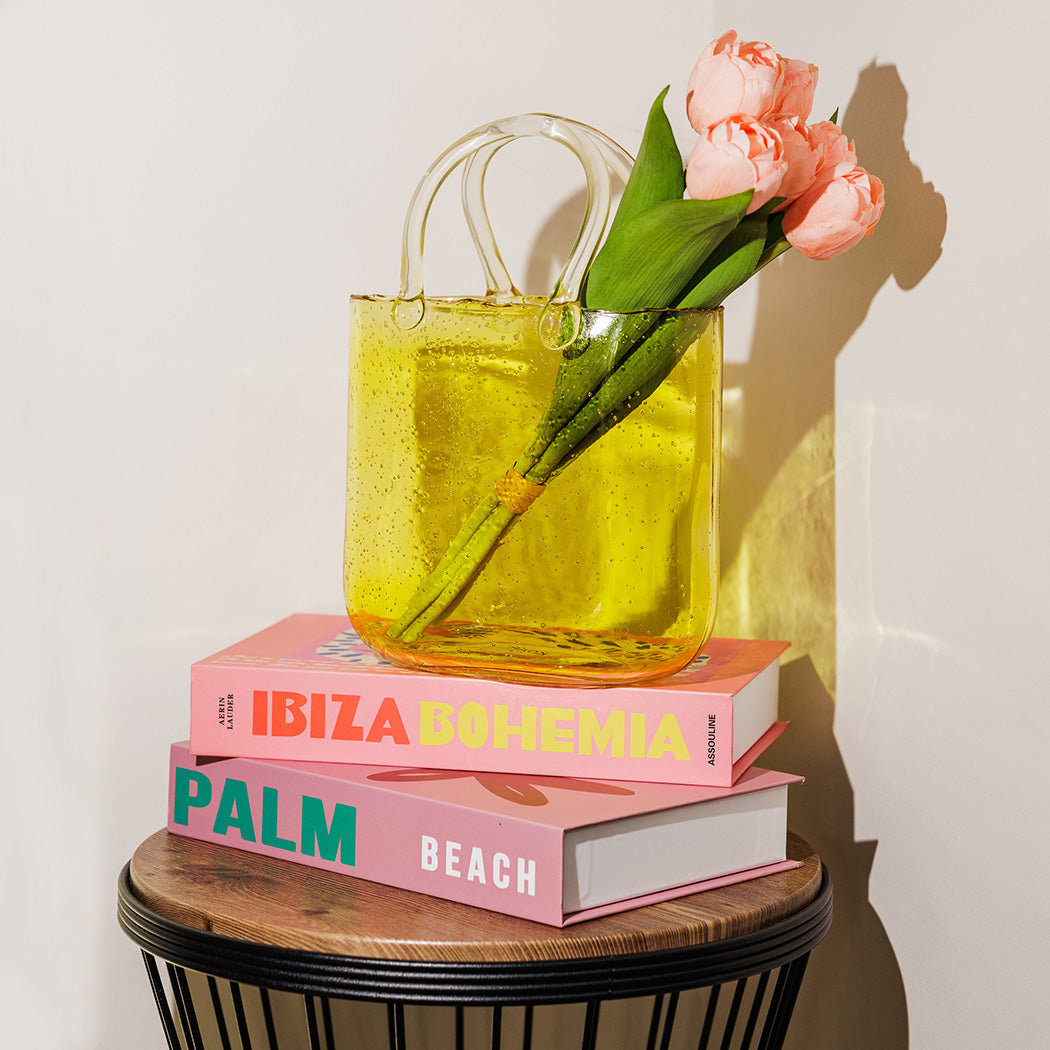 KOART| Tulina Ροζ Τεχνητό Μπουκέτο με Τουλίππες Real Touch  35 cm 6 τμχ.